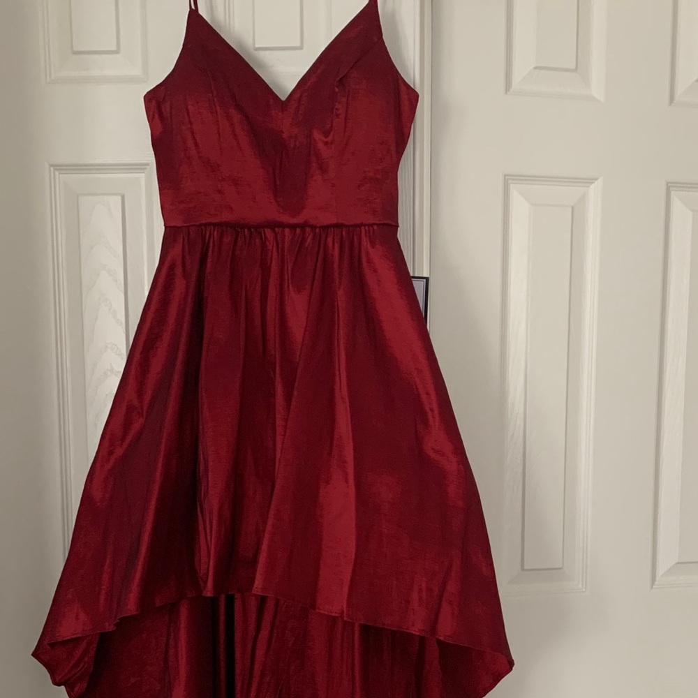 Prom dress - NWT Juniors’ High-Low Gown - Picture 3 of 8